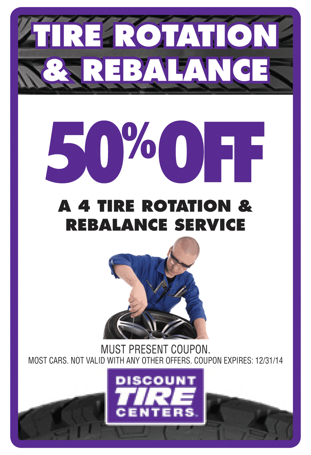 Discount Tire Centers Coupon Print